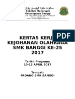 Paperwork Sukan Tahunan Kali Ke-25 2017 (Serahan Tunai)