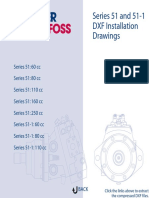Series 51 and 51-1 DXF Installation Drawings