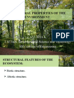 Structural Properties of Ecosystems