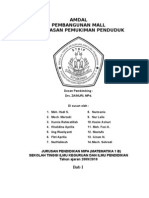 Download Makalah AMDAL Pembangunan MALL by M Hadi Suharmoko SN34917389 doc pdf