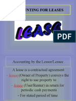 Accounting For Lease