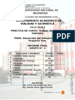 Informe Final-Proyecto Vial