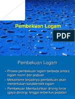 Pembekuan Logam