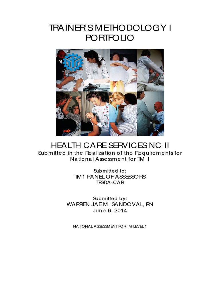 TM1 Portfolio - HCS NCII PDF | PDF | Occupational Safety And Health |  Patient
