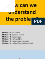 Problem Analysis Methods