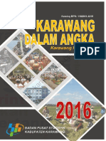 Kabupaten Karawang Dalam Angka 2016