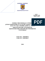 Procedura Interna Anexa 2 in Baza Noii Legi A Achizitilor Publice PDF