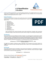 TB-018 Reverse Osmosis & Nanofiltration - Performance & Design Calculations RevA