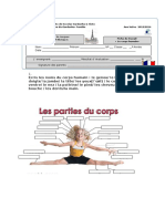 Le Corps Humain Fiche de Travail