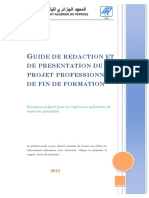 Guide Projet Fin Formation