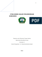 Makalah Etika Bisnis Dalam Perlindungan Konsumen 