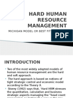 Hard Human Resource Management
