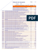 SINAPI CustosReferência Insumos PA 072014 Desonerado