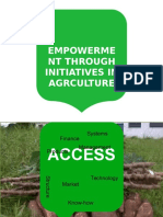 Empowerme NT Through Initiatives in Agrculture