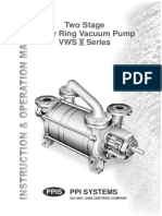 Two Stage Water Ring Vacuum Pump PDF