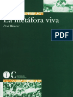 Ricoeur-La Metáfora Viva