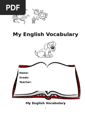 Englishvocabulary Book  PDF  Academic Degree  Thesis
