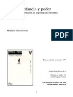 Narodowski Infancia y poder.pdf
