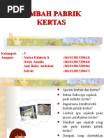  Limbah  Pabrik Kertas  Ppt