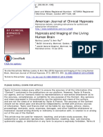 Hypnosis and Imaging of the Living Brain