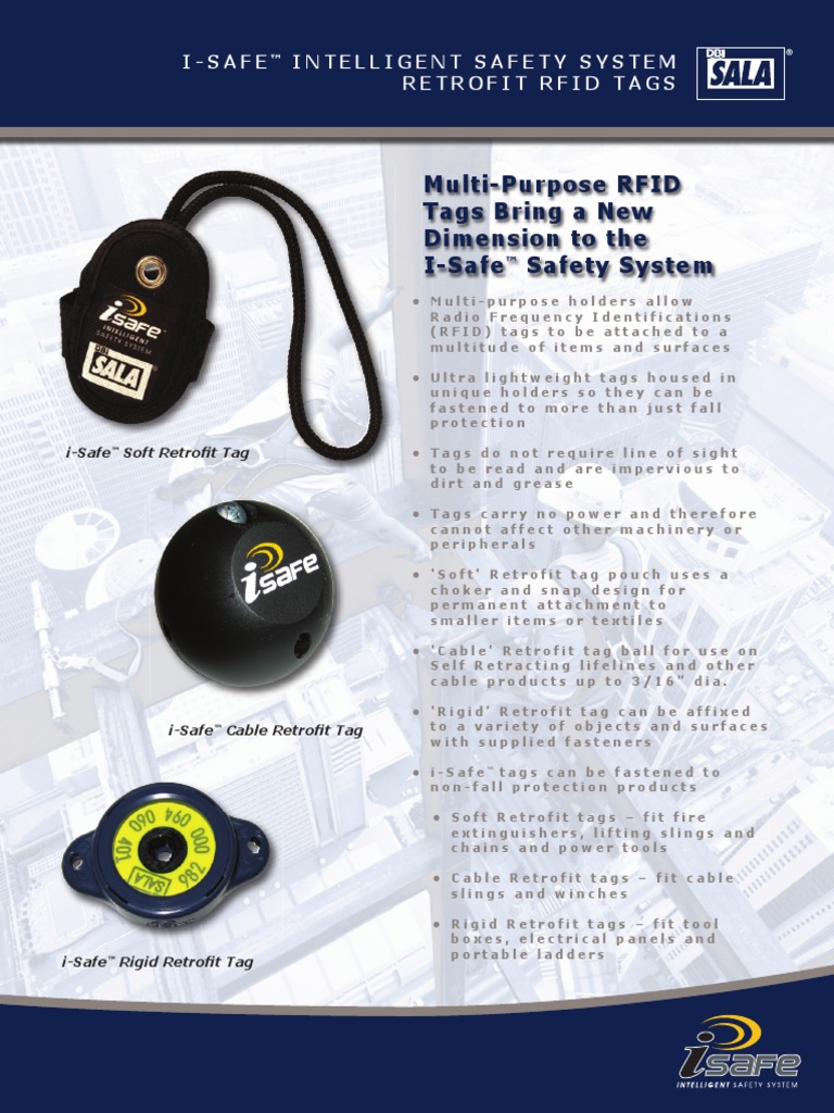 9a I-Safe RetrofitTag | PDF | Radio Frequency Identification ...