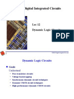 Lec 12 Dynamic Logic Circuits