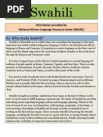 Simplified Swahili (PDFDrive) | PDF | Grammatical Tense