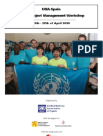 UNA-Spain MDGs Project Management Report