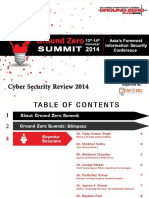 Ground Zero Summit 2014 - Conference Proceedings