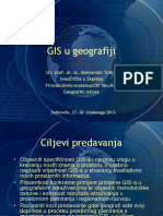 GIS U Geografiji