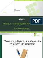 APOO Aula1.7 IntroducaoAPOO