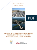 Informe Completo Licitación Pública Cataluña 2013
