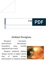 Pterygium, Pseudopterygium, and Dry Eye