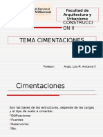 Cimentaciones