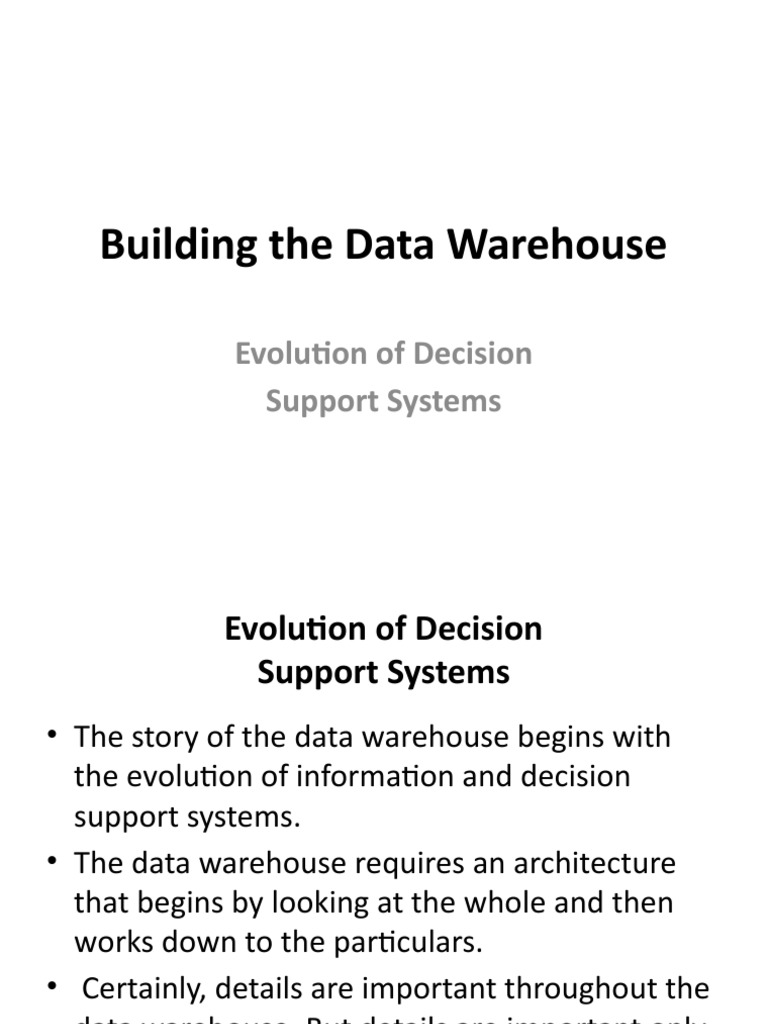 Data Warehouse Architecture Overview | PDF | Databases | Data Warehouse
