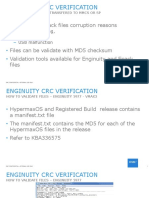 Enginuity CRC Verification