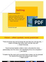 Vision Setting: Tools & Frameworks