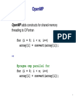 Openmp: Openmp Adds Constructs For Shared-Memory