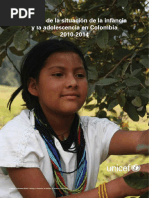 2014-Análisis Situación Infancia y Adolescencia Colombia 2010-2014