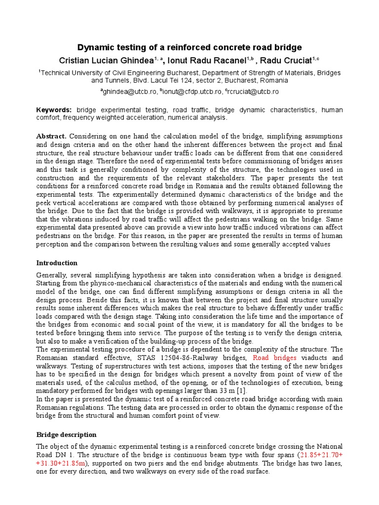 Articol 3 - Bridge Testing - ARTENS 2013P - Cu Corecturi | PDF ...
