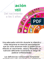 Alimentación 0-5 Años