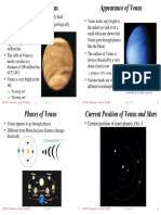  Venus Appearance and Phases