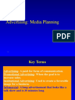 Advertising: Media Planning