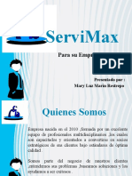Presentación Servimax Mary Def