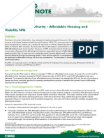 Planning Briefing Note - Affordable Housing and Viability SPG