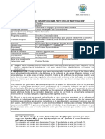 3 - Formato Único de Inscripción para Proyectos de Investigación - EJEMPLO