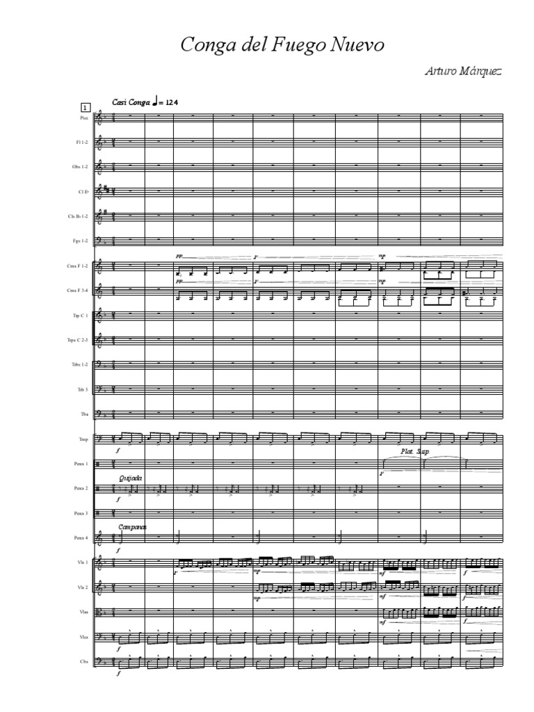 Conga Del Fuego Nuevo Instrm PDF