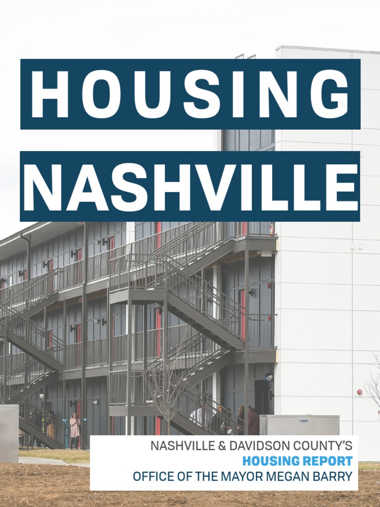 Nashville Housing Report Overview | PDF | Affordable Housing | Real ...