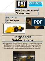 Cargador Subterraneo Scooptram