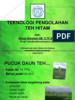 Pengolahan Teh Hitam